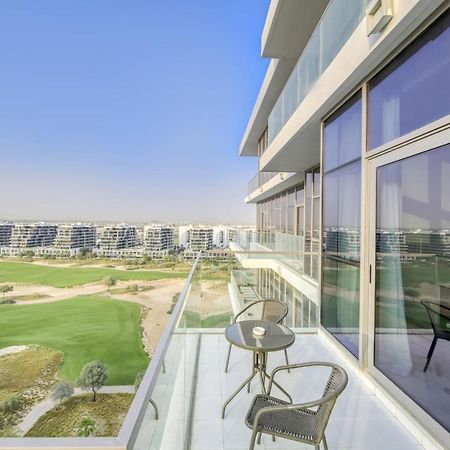 Sunlit Studio At Golf Promenade 2A Damac Hills By Deluxe Holiday Homes Dubaj Kültér fotó