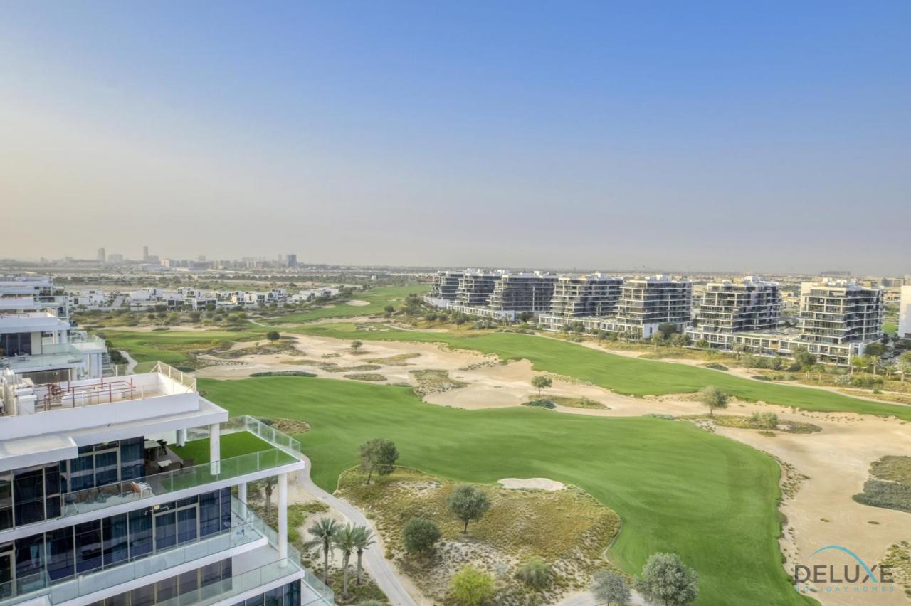 Sunlit Studio At Golf Promenade 2A Damac Hills By Deluxe Holiday Homes Dubaj Kültér fotó