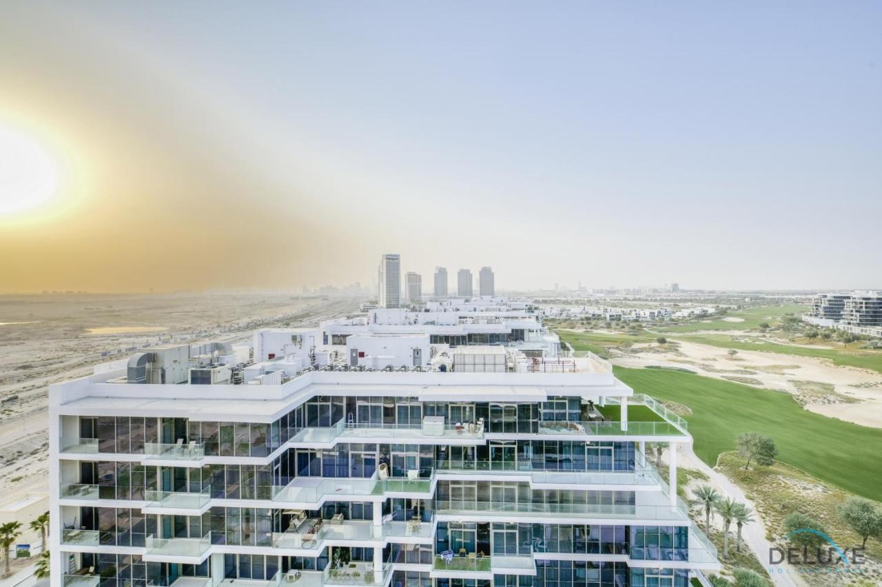 Sunlit Studio At Golf Promenade 2A Damac Hills By Deluxe Holiday Homes Dubaj Kültér fotó