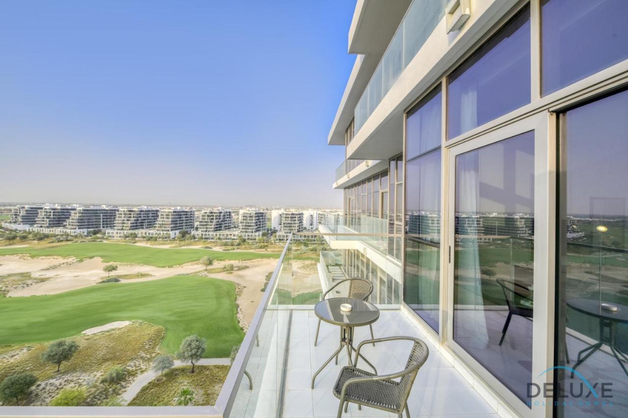 Sunlit Studio At Golf Promenade 2A Damac Hills By Deluxe Holiday Homes Dubaj Kültér fotó