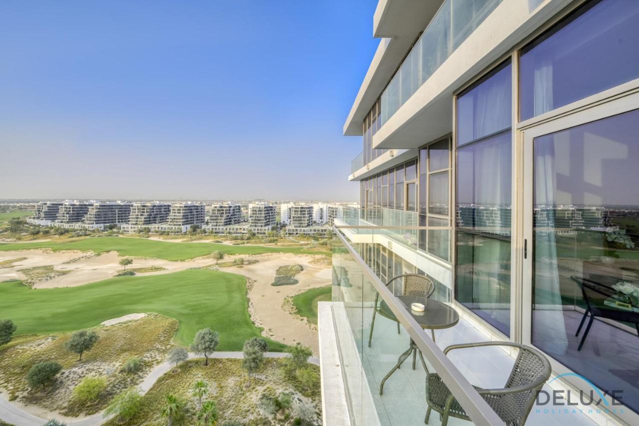 Sunlit Studio At Golf Promenade 2A Damac Hills By Deluxe Holiday Homes Dubaj Kültér fotó