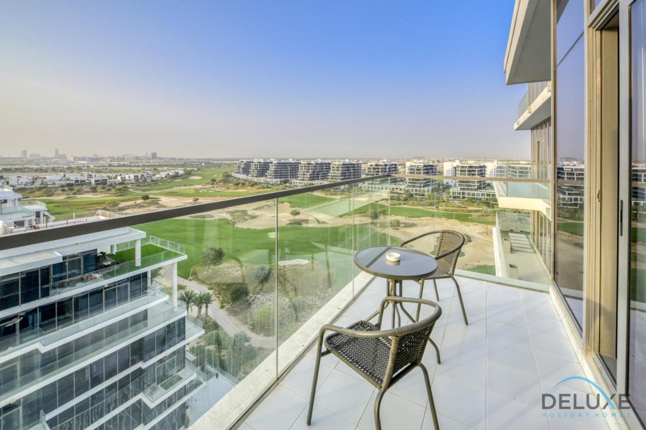 Sunlit Studio At Golf Promenade 2A Damac Hills By Deluxe Holiday Homes Dubaj Kültér fotó